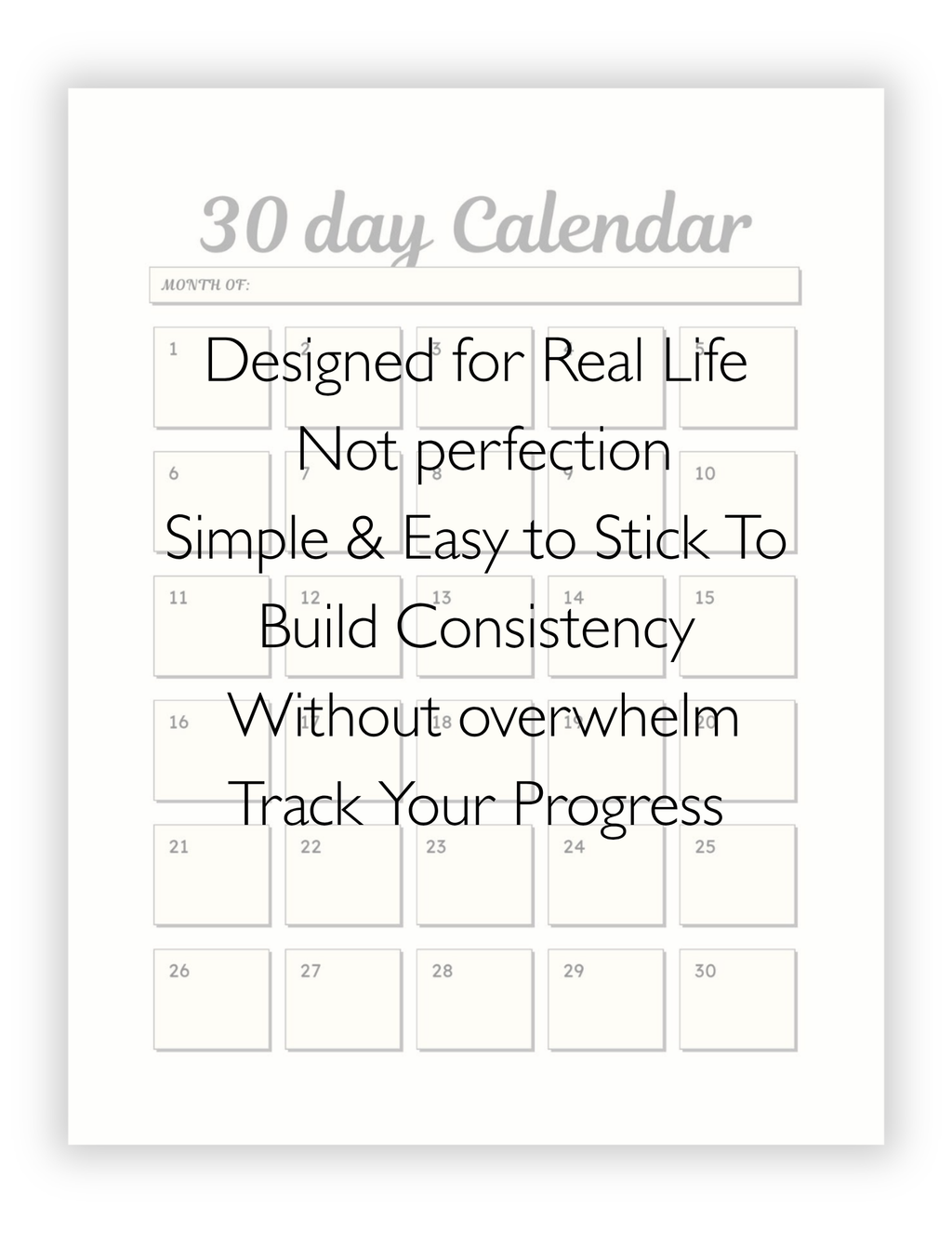 That Girl Reset Planner | 30-Day Wellness & Weight Loss Reset Printable | Habit Tracker, Meal Planner, Workout & Self-Care Planner